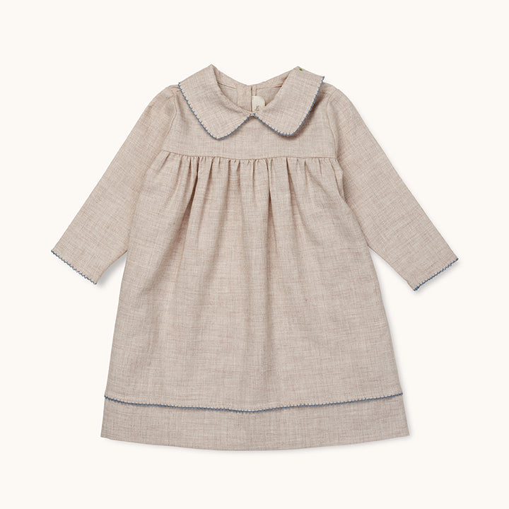 Anna dress birch blue (baby)