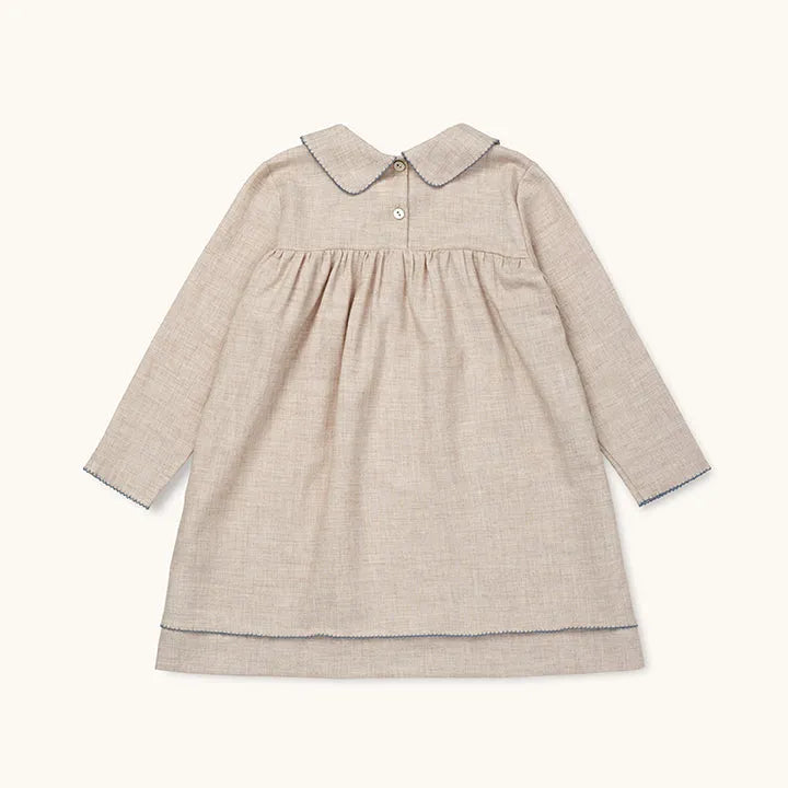 Anna dress birch blue (kids)