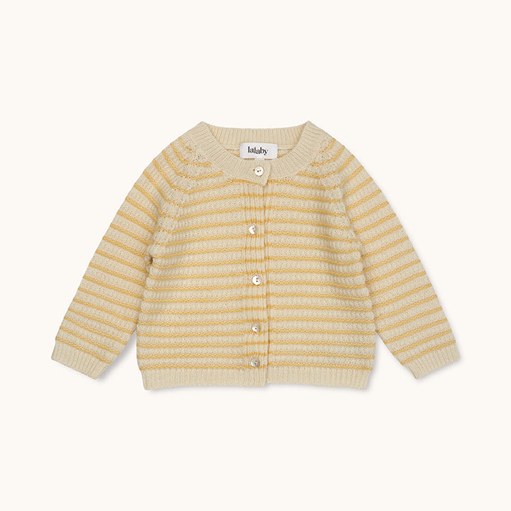 <tc>Bonnie cardigan honey stripe</tc>