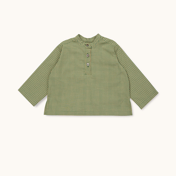 Carlo shirt green check (baby)