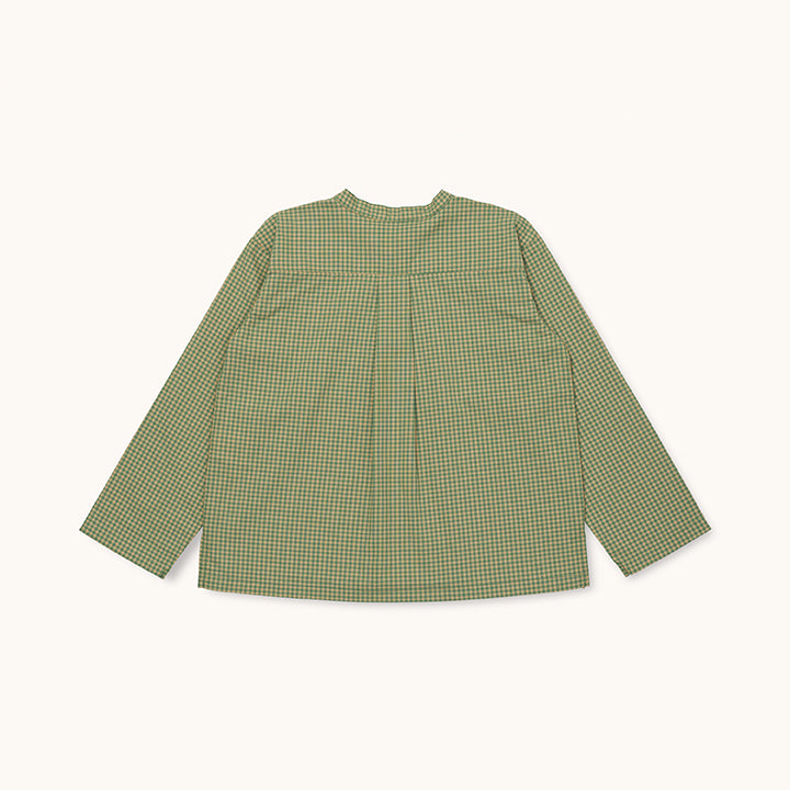 Carlo shirt green check (kids)