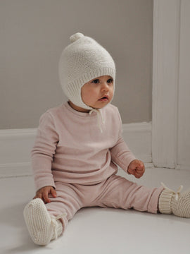 Bobo cashmere hat natural