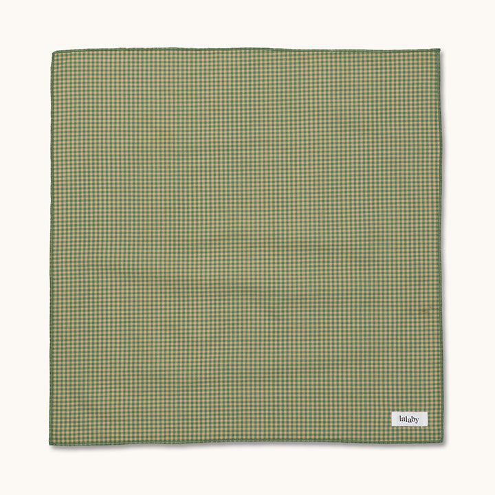 Eddie scarf green check