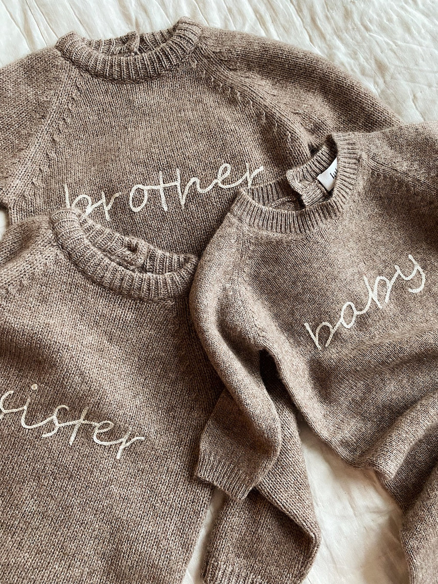 Brother sweater millet