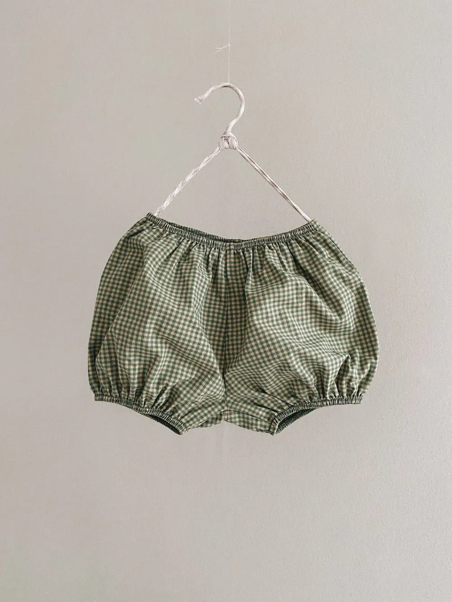 Nelly bloomers green check