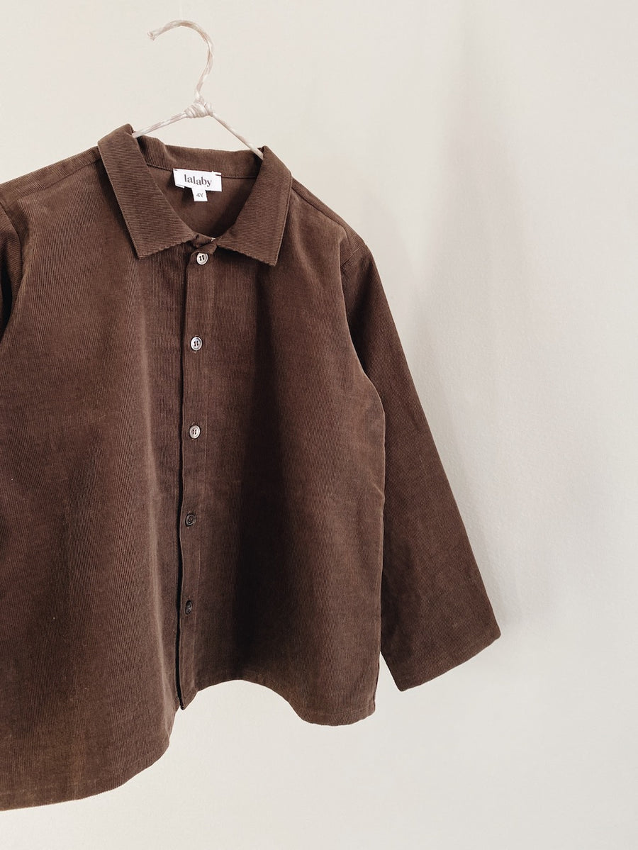 Saxo shirt brown