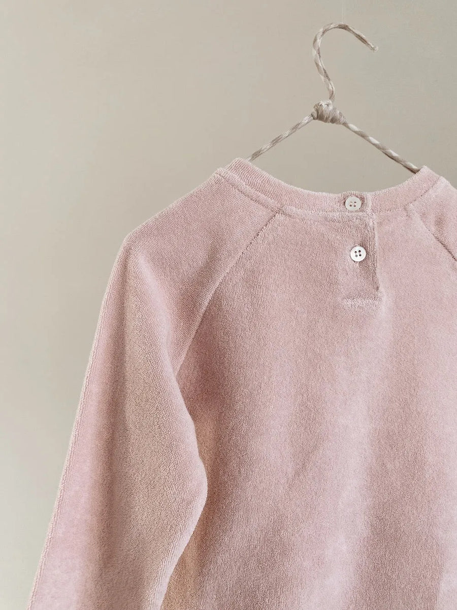 Elo jumper barely pink