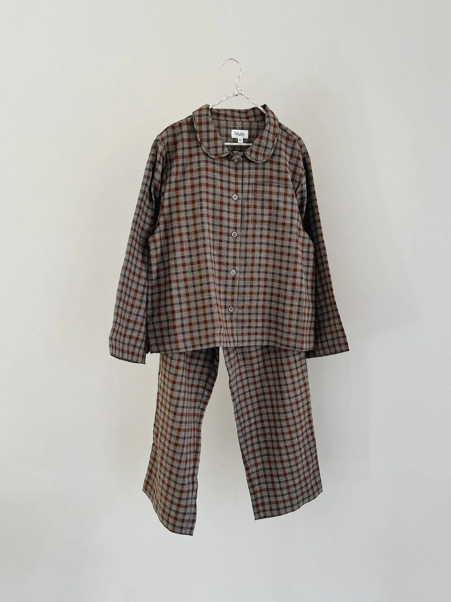 Classic pyjamas grey check