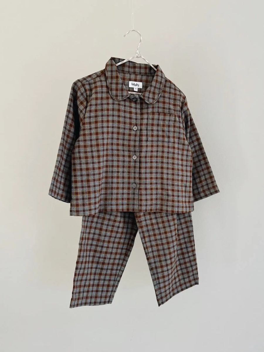 Classic pyjamas grey check