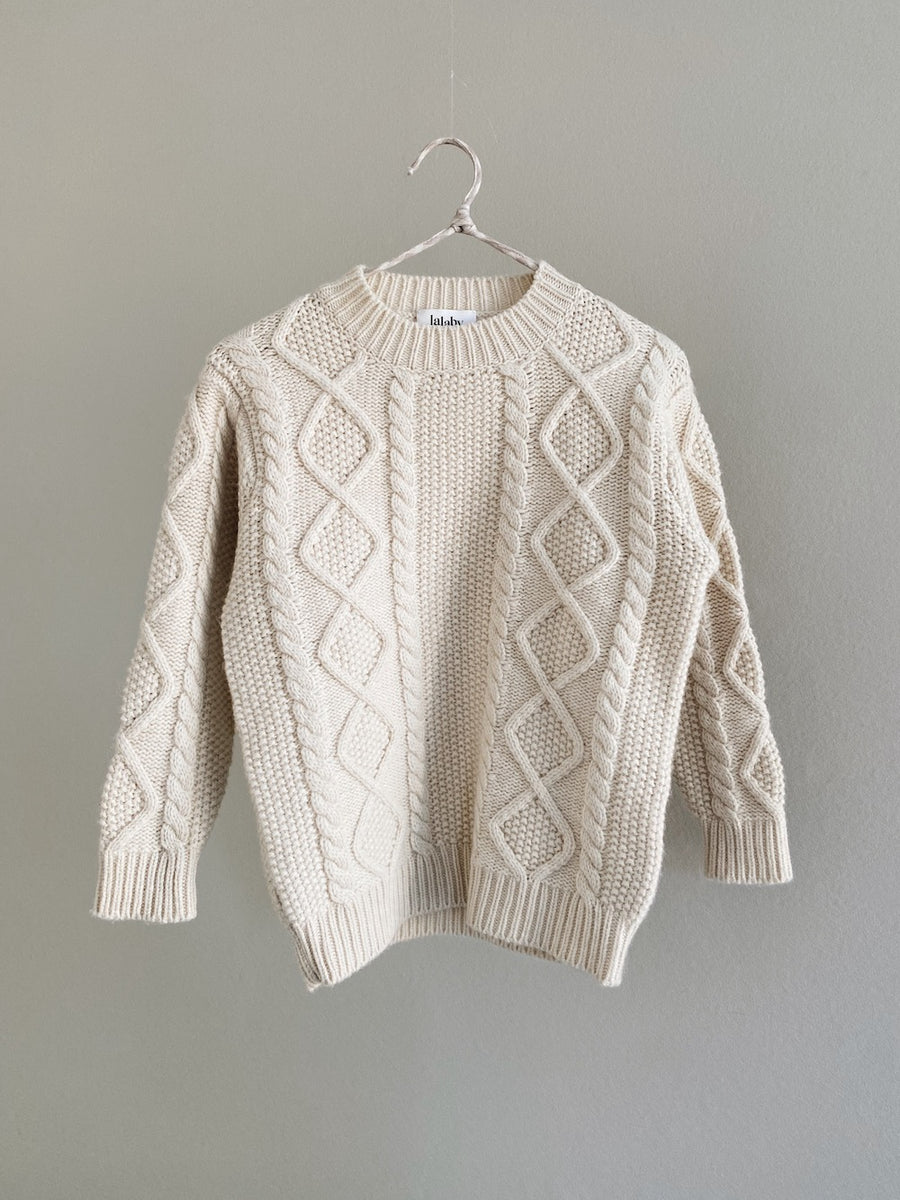 <tc>Aran sweater natural</tc>