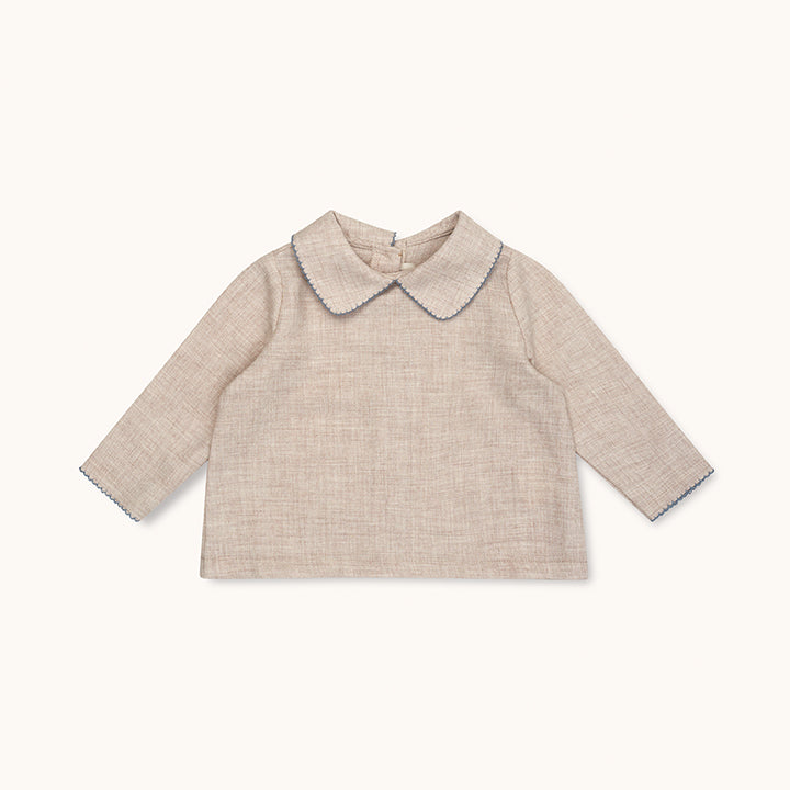 Ida top birch blue (baby)