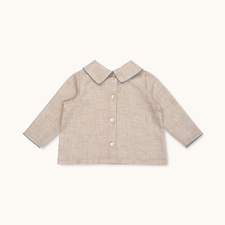 Ida top birch blue (baby)