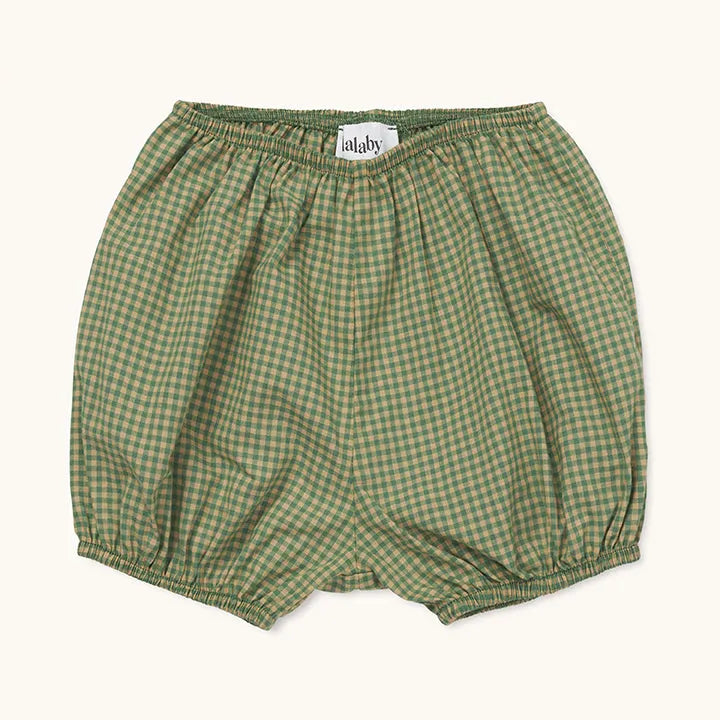 Nelly bloomers green check