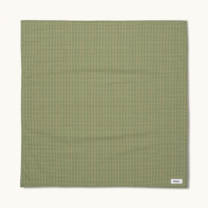 Vera scarf green check