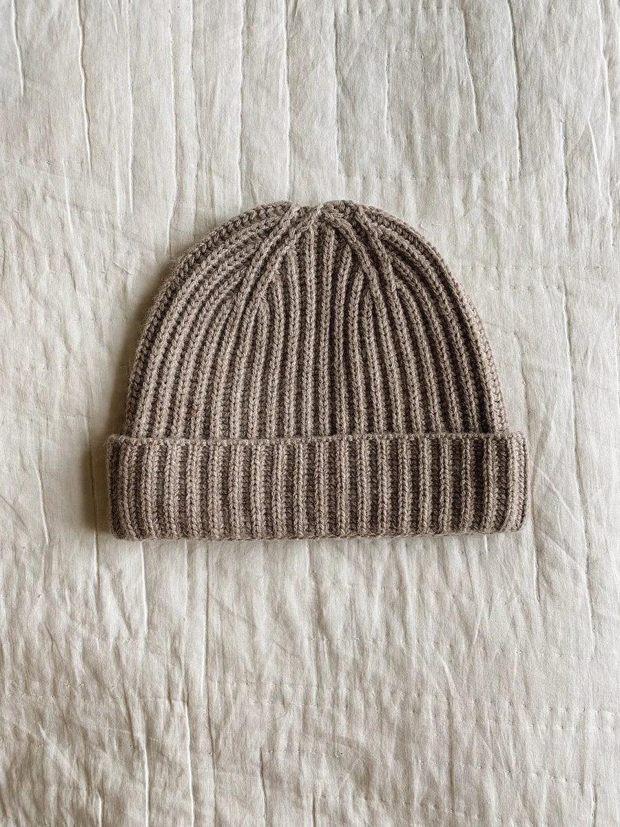 Woody cashmere beanie toast