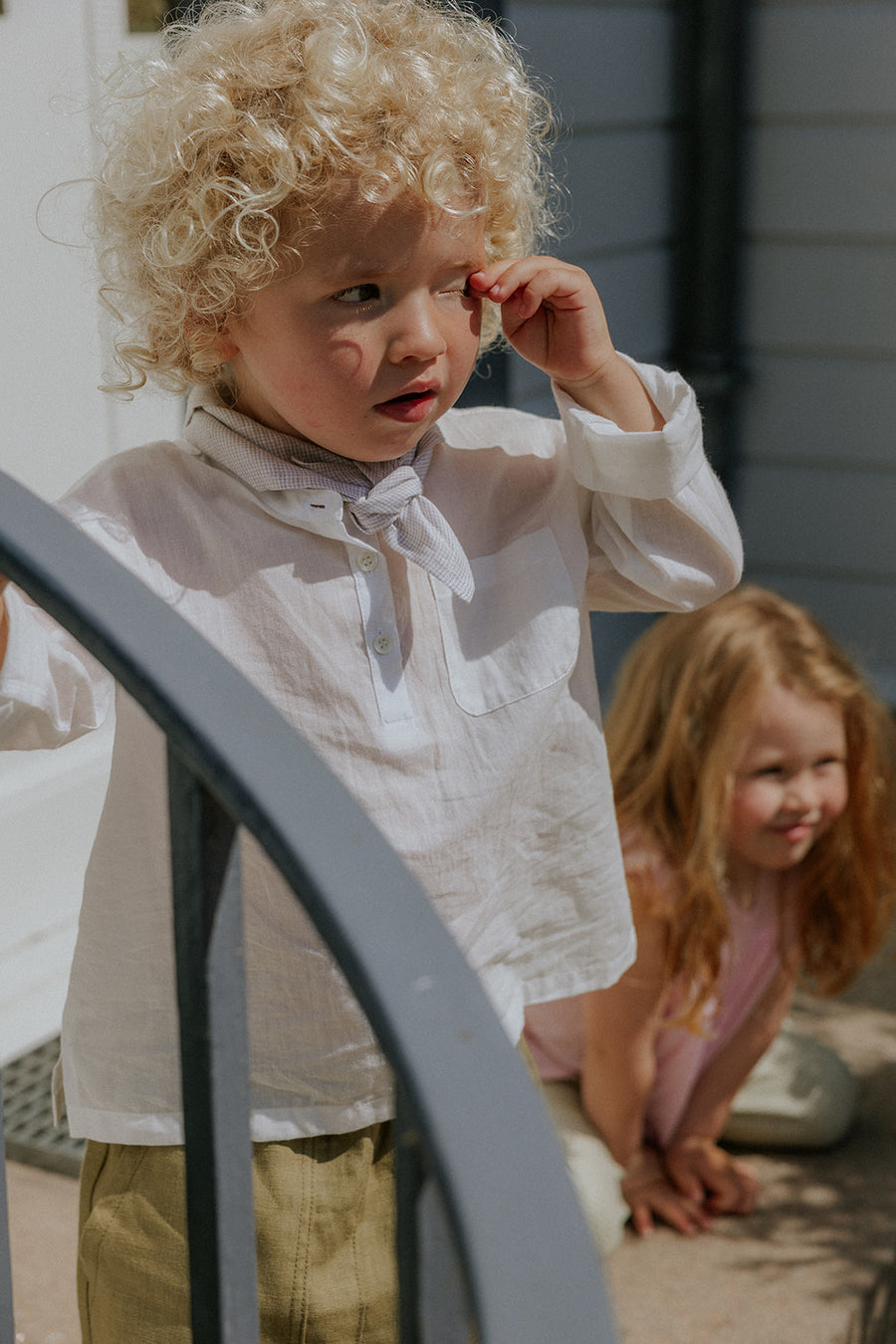 Carlton shirt white (kids)