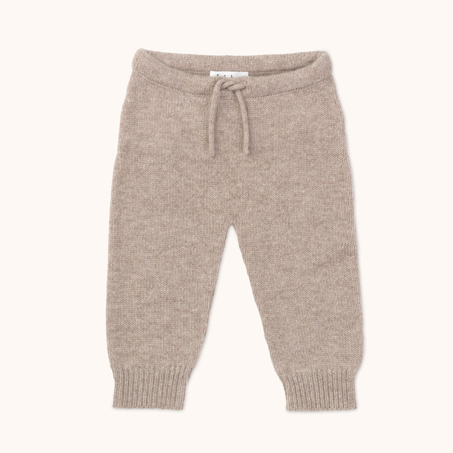 Stormy cashmere pants toast - lalaby.com