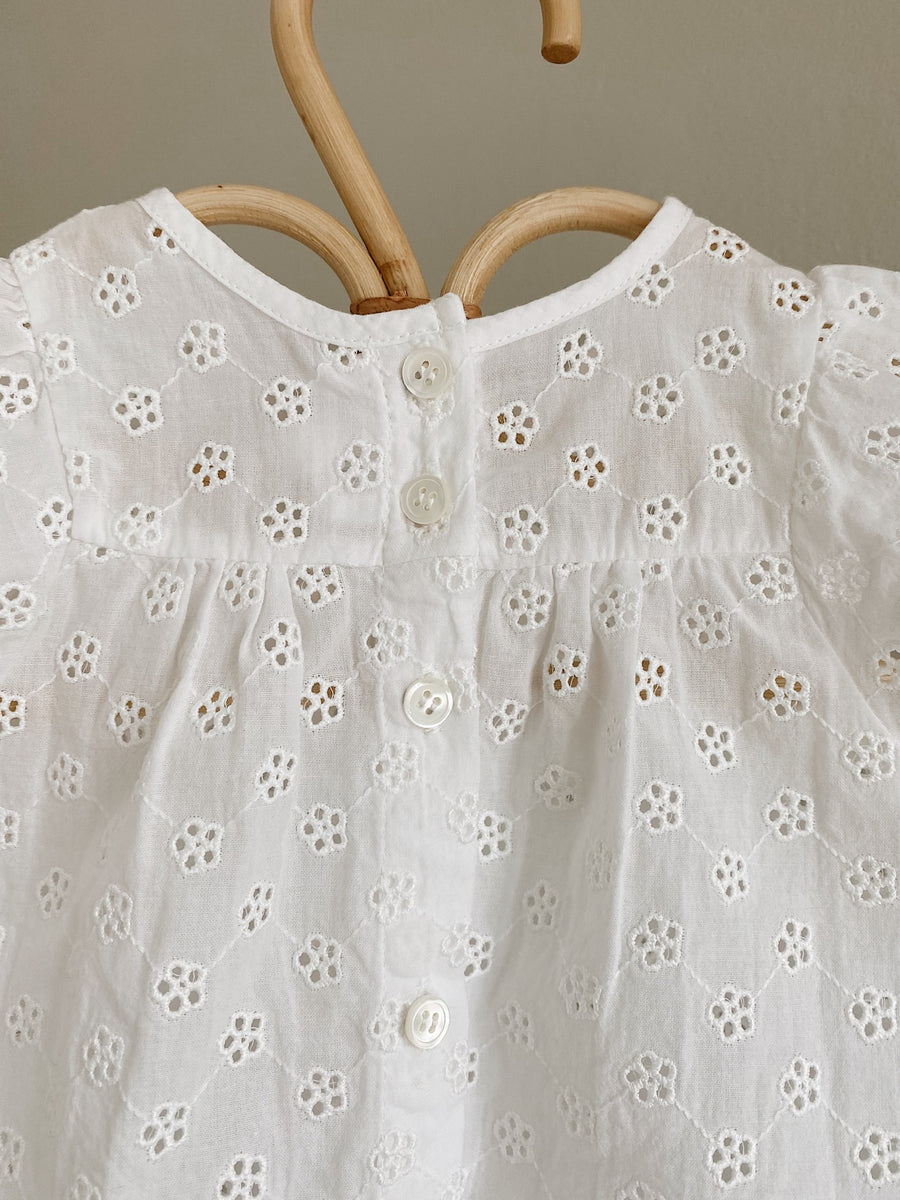Daisy top broderie anglaise (baby)