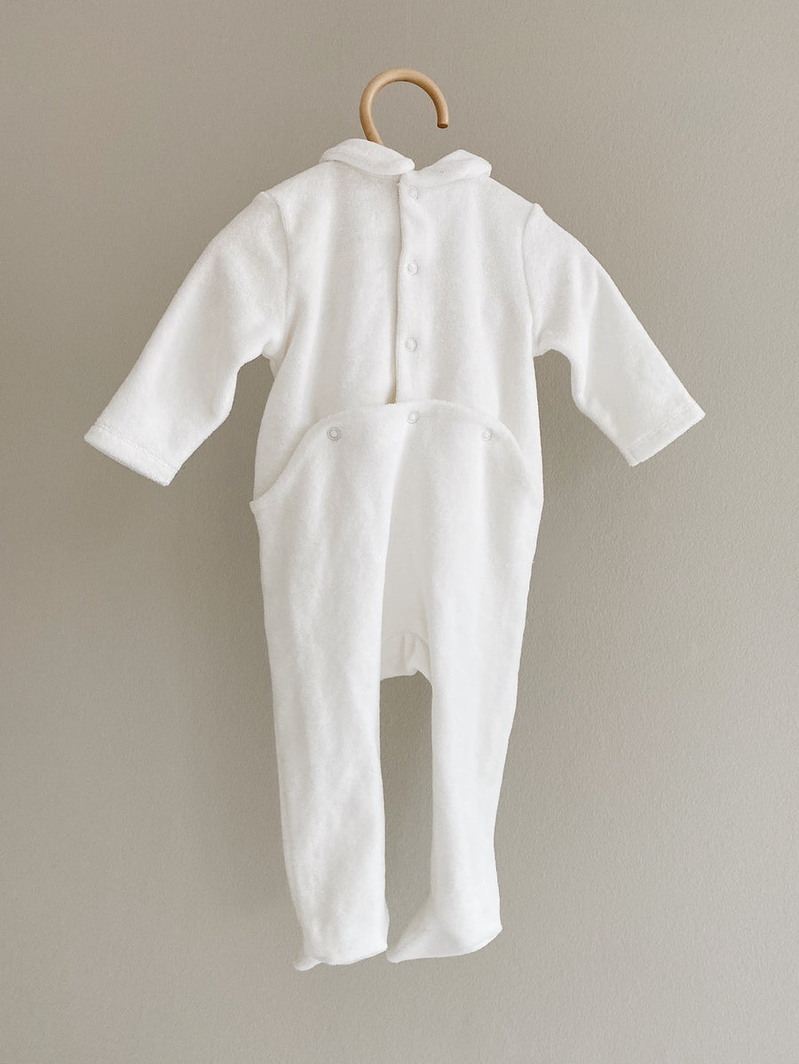 Moon jumpsuit natural white